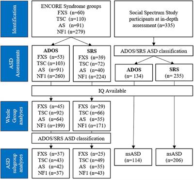 Autism Symptoms in Children and Young Adults With Fragile X Syndrome, Angelman Syndrome, Tuberous Sclerosis Complex, and Neurofibromatosis Type 1: A Cross-Syndrome Comparison